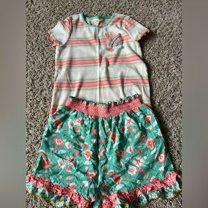 Matilda Jane outfit (includes top and ruffle shorts)